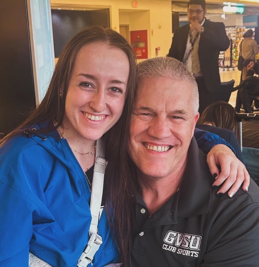 Coach Sarah Rae and Coach Dennis